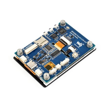 Waveshare RP2350-Touch-LCD-2.8 — a board with a 2.8-inch touch screen